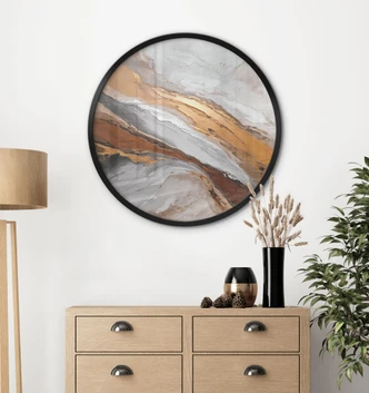 Poster Hemel en aarde in vloeiende kleuren - Alpenglow Workshop 