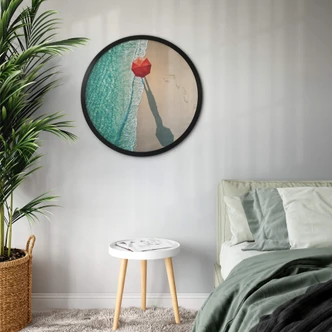 Póster Ambra - A lo largo del mar - Redondo 