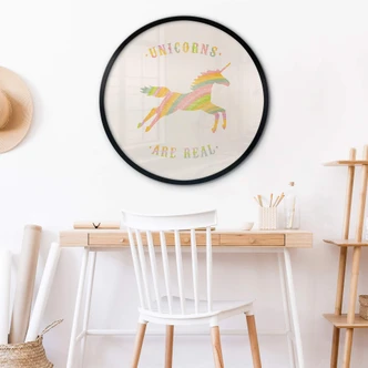 Poster Bodart - Unicorns are Real 