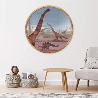 Poster Braun - Nella terra dei dinosauri 