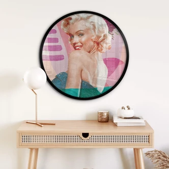 Poster Demir - Marilyn is back - Rund 
