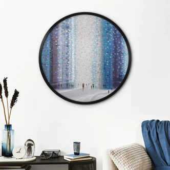 Poster Dromerige regenachtige dag - Ermilkina 