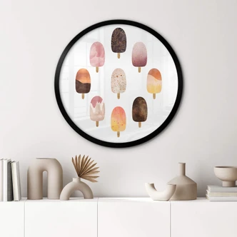 Poster Fredriksson - Eis Variation - Rund 