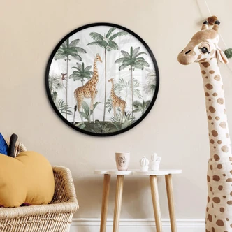 Poster Kikki Belle - Giraffes 