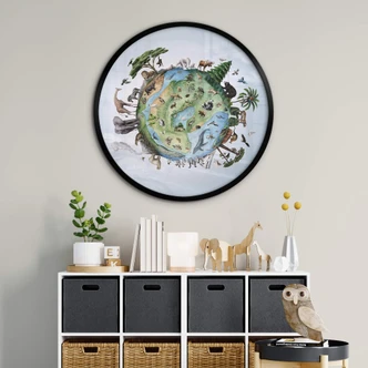 Poster rond Kikki Belle - Animals around the World 