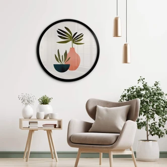 Poster rond Kubistika - Scandinavisch Stilleven 