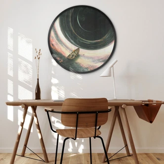 Poster Astronaut in een boot - Nicebleed 