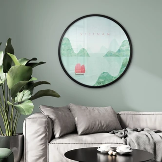 Plakat Halong-bugten på Vietnam-ferie - Rivers - Rundt 