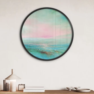 Poster Mare turchese nella luce della sera - Schmucker - Rotondo 