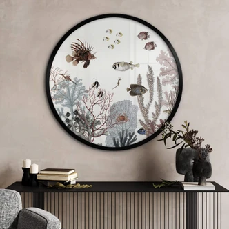 Poster Sir Edward - Roaring Reef - Rund Poster Sir Edward - Roaring Reef - Rund