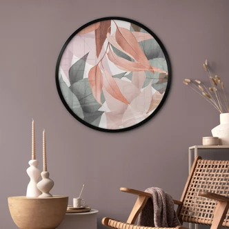 Poster Kleurrijke eucalyptusbladeren - Sisi & Seb 