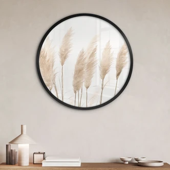 Poster Sisi & Seb - Pampas - Rund 