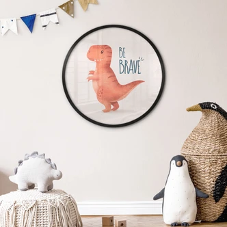 Poster Dino Be Brave - T-Rex - Tunaboylu 