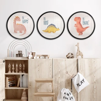 Poster Dino Be Kind - Stegosauro - Tunaboylu 