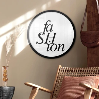 Póster Moda 01 - Redondo 