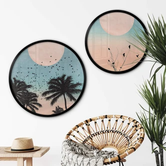 Plakat Kubistika - Warm Morning 