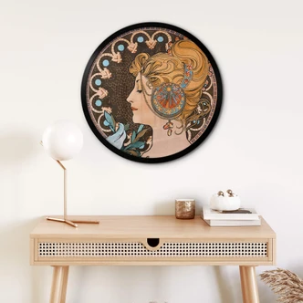 Poster Rond Mucha - Veer 