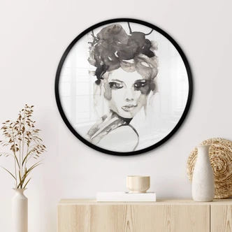 Ronde Poster Verbaan - Hot Mess Ronde Poster Verbaan - Hot Mess