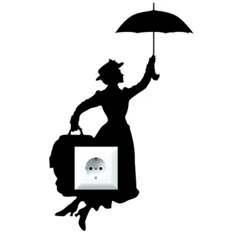 Wandtattoo Mary Poppit 