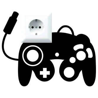 Wandtattoo Spielstation 
