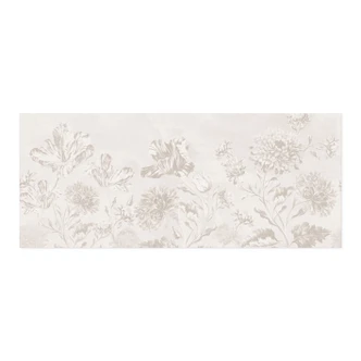 Zelfklevende Keukenachterwand met wilde bloemen in krijtlook Greige - Bloomery Decor Zelfklevende Keukenachterwand met wilde bloemen in krijtlook Greige - Bloomery Decor