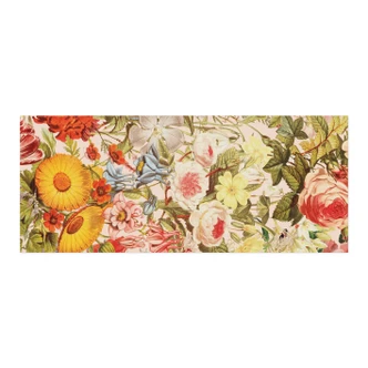 Selbstklebende Küchenrückwand Farbenfrohe Blumencollage - Frida Floral Studio 
