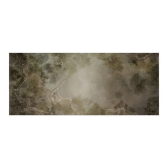 Zelfklevende Keukenachterwand bos met uitzicht op de boomtoppen - Ms Tiff 