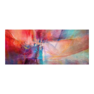 Zelfklevende Keukenachterwand Zachte nevel van kleur in beweging - Schmucker 