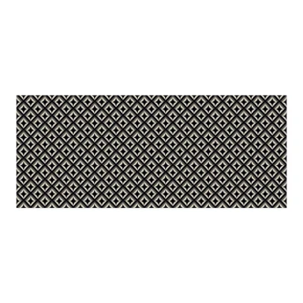 Self-adhesive kitchen splashback black-beige ornaments - Treechild 