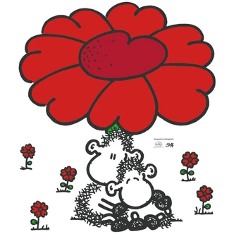 Sheep World Favourite Place Wall sticker 