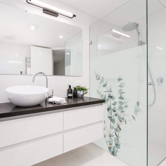 Sichtschutzfolie Sisi & Seb - Eukalyptuszweig 