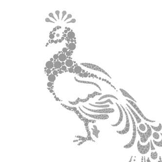 Sichtschutzfolie Abstract Peacock 