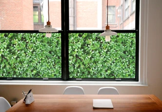 Raamfolie Green Leaves 