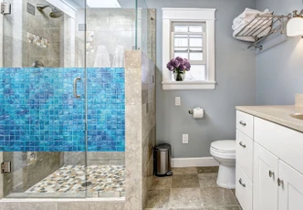 Sichtschutzfolie Glasmosaik - quadratisch Sichtschutzfolie Glasmosaik - quadratisch