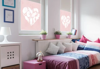 Sichtschutzfolie Loske - Cat Heart 