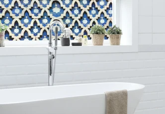 Sichtschutzfolie Moroccan Wall 