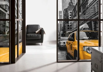 Pellicola adesiva per vetri - strade di New York 