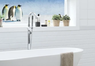 Sichtschutzfolie Penguin - Panorama 