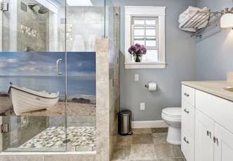 Window foil Beach dreams 