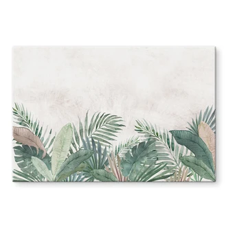 Spritzschutz Dschungel-Blätter Grün Aquarell - Bloomery Decor 