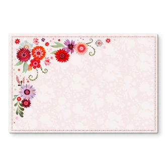 Stænkplade - Blanz - Blomsterdrøm 