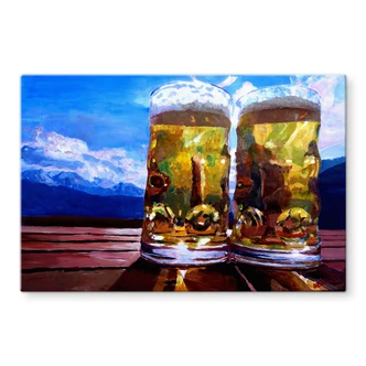 Spritzschutz Bleichner - Zwei Bier in den Berg 