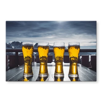 Spritzschutz Eiskaltes Bier 