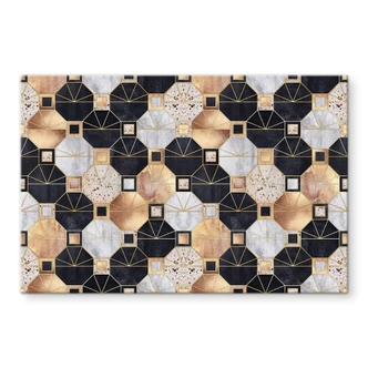 Stænkplade Frederiksson - Guld & Sort 