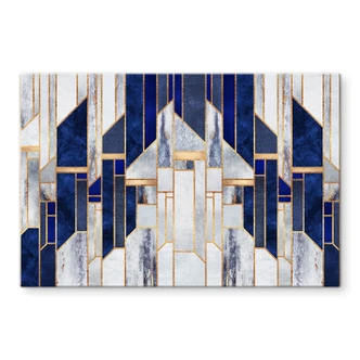 Stænkplade - Frederiksson - Blå vinterhimmel 