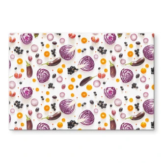 Spritzschutz- Frisches Gemüse 02 Spritzschutz- Frisches Gemüse 02