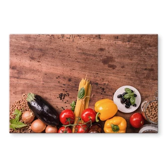 Spritzschutz Frisches Gemüse 03 Spritzschutz Frisches Gemüse 03