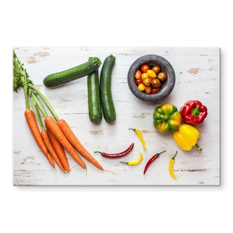 Spritzschutz Frisches Gemüse 04 Spritzschutz Frisches Gemüse 04