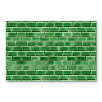 Spatscherm Groene Stenen 