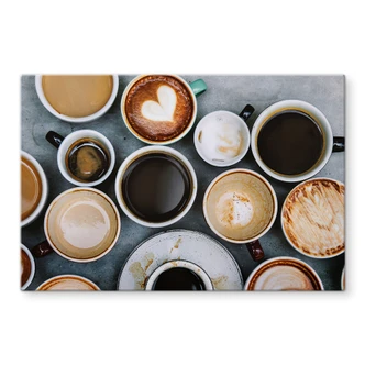 Spritzschutz Kaffee Variationen 